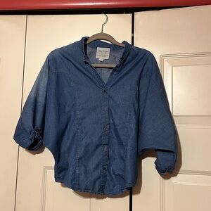 Vintage Havana jean shirt with roll up sleeves